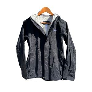 Patagonia Black Women's Wind Breaker Shell Jacket XS